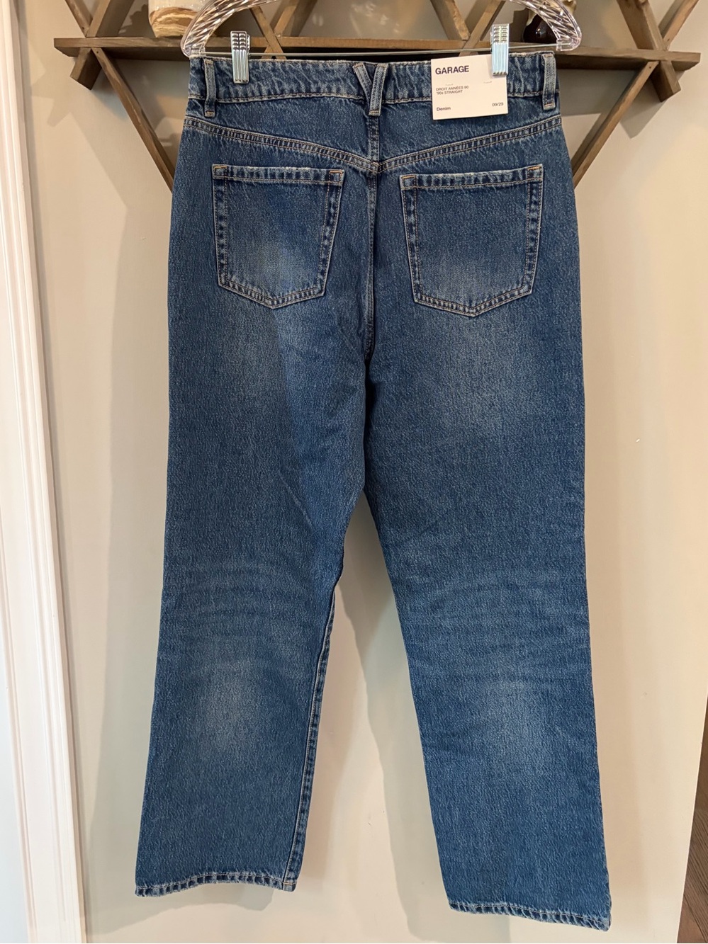 NWT Garage “90’s Straight Jeans” in Charlie Blue. Size 29 (9) - Picture 5 of 10